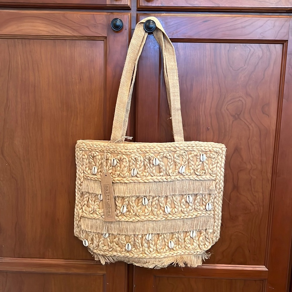 Salt + Umber beach bag